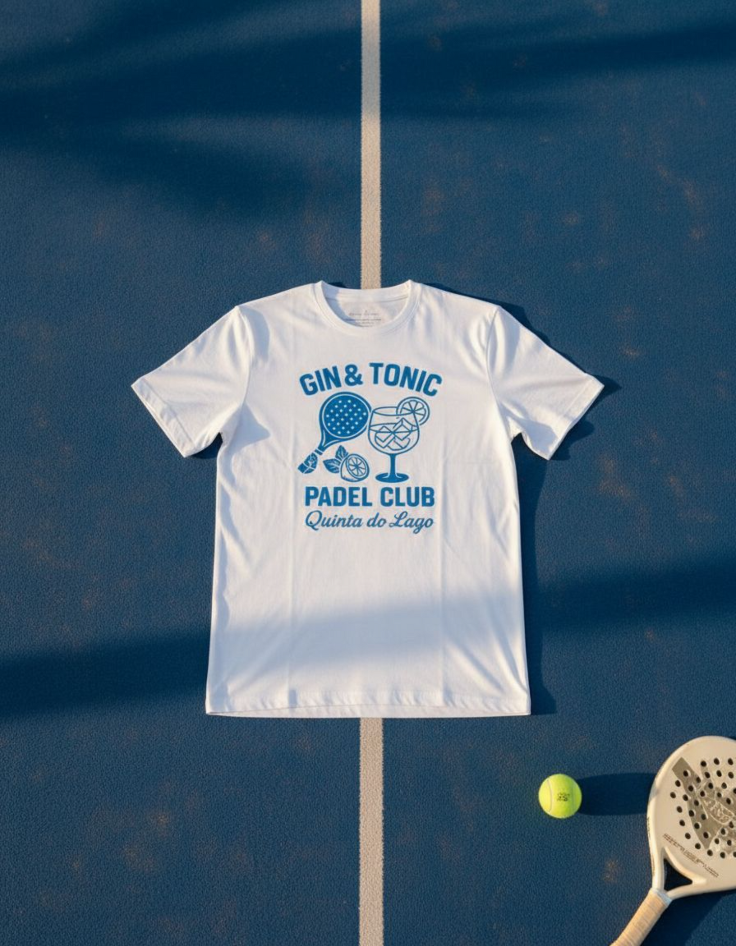 Gin & Tonic padel club - mens tee