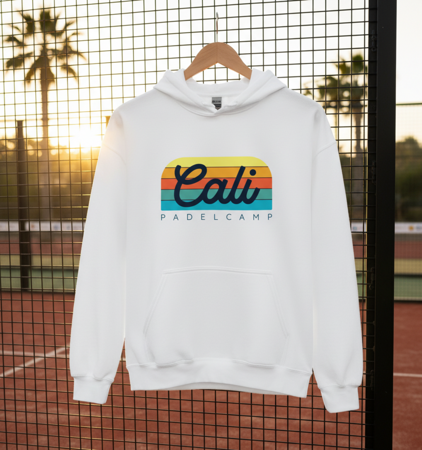 Cali Padel Camp womens hoodie