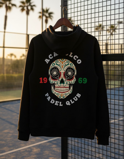 Acapulco 'skull' mens lux hoodie
