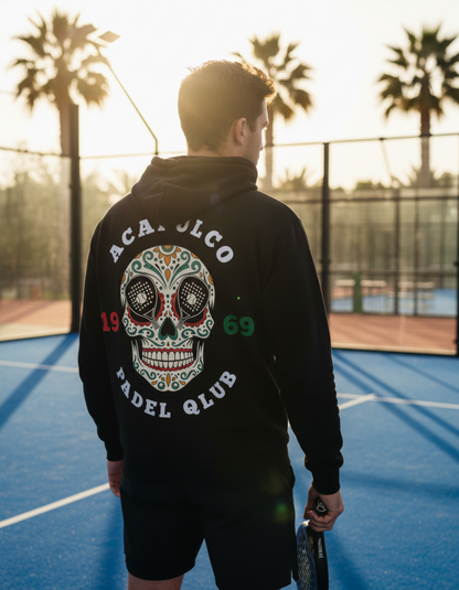 Acapulco 'skull' mens lux hoodie