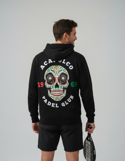 Acapulco 'skull' mens lux hoodie