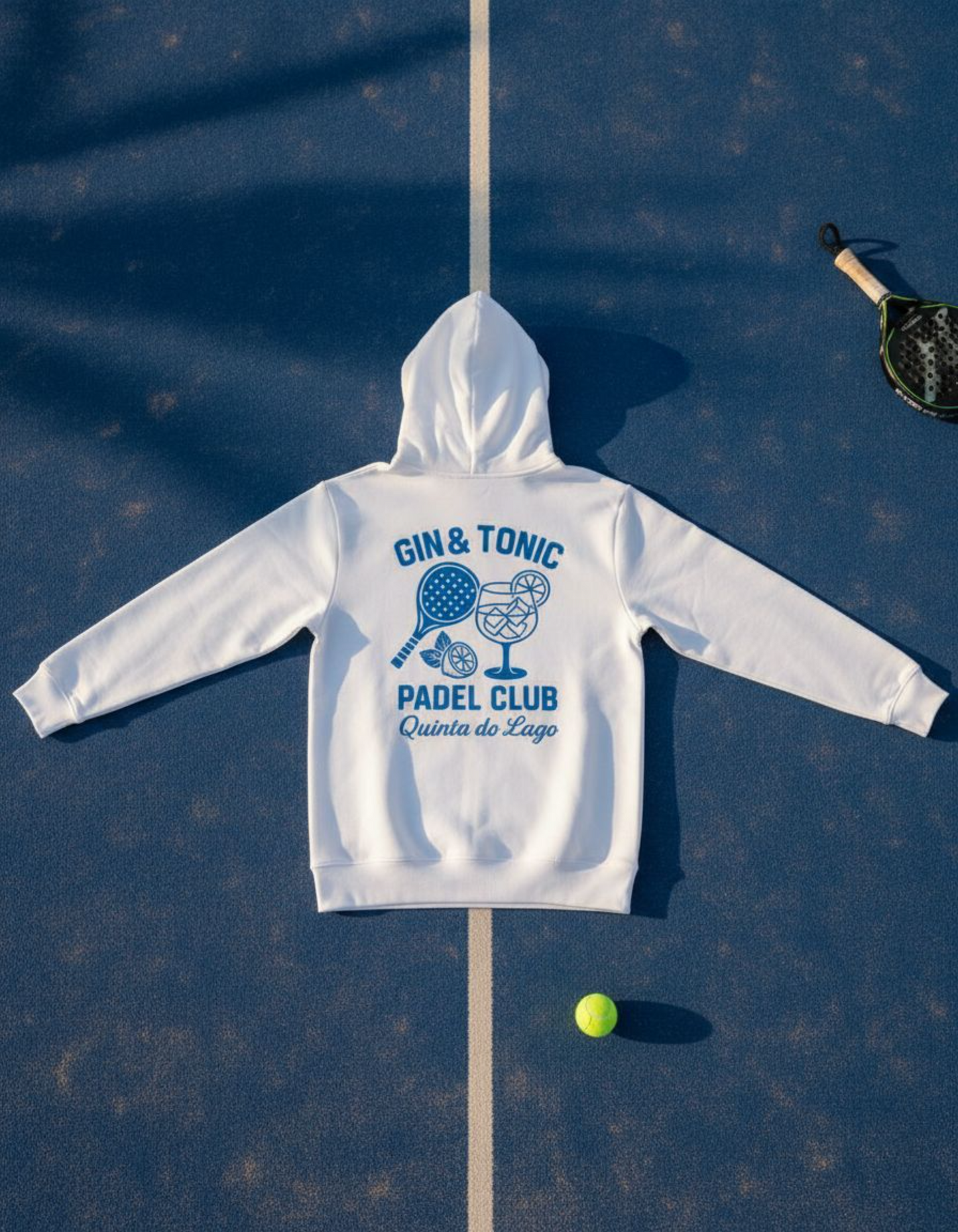 Gin & Tonic mens essential eco hoodie