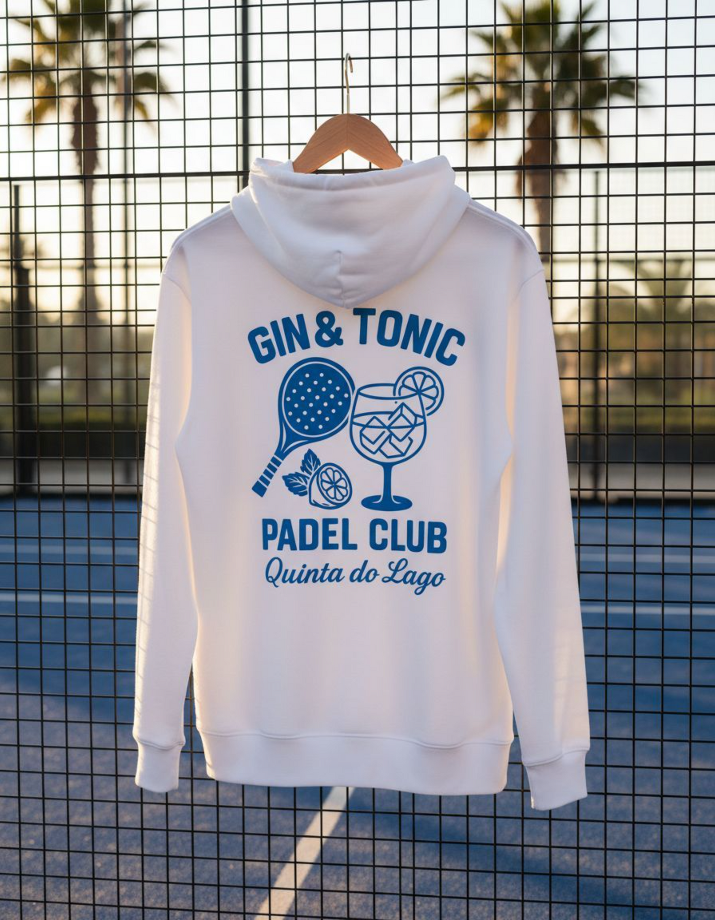 Gin & Tonic mens essential eco hoodie