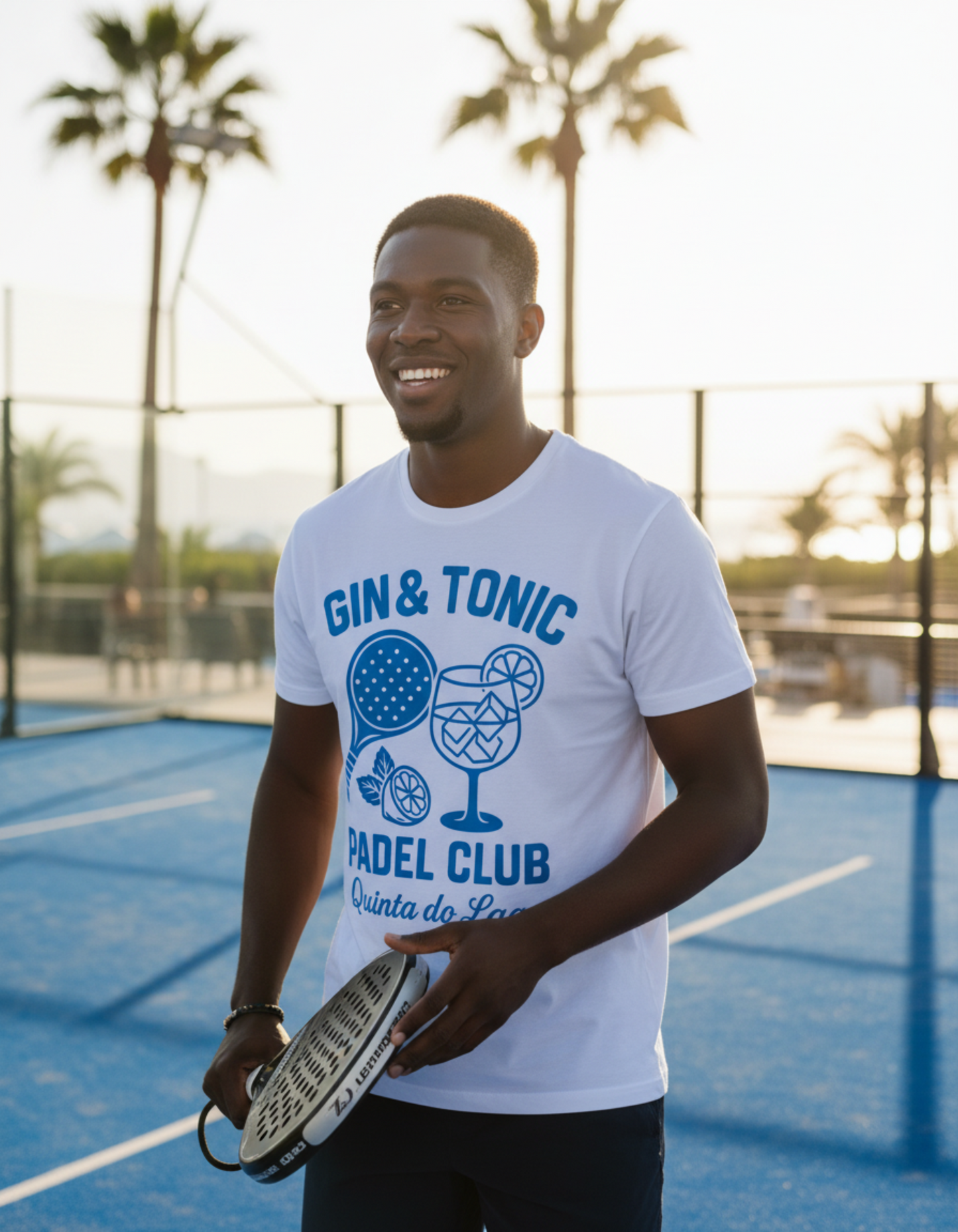 Gin & Tonic padel club - mens tee
