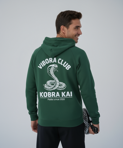Vibora club mens eco raglan hoodie