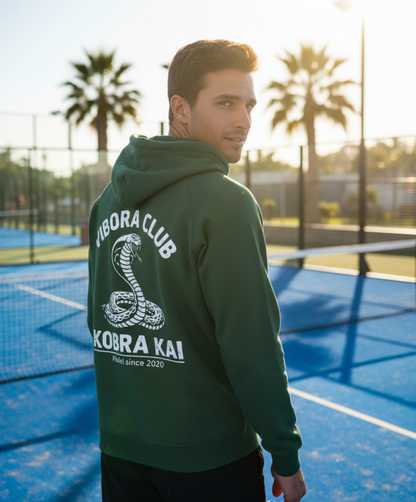 Vibora club mens eco raglan hoodie