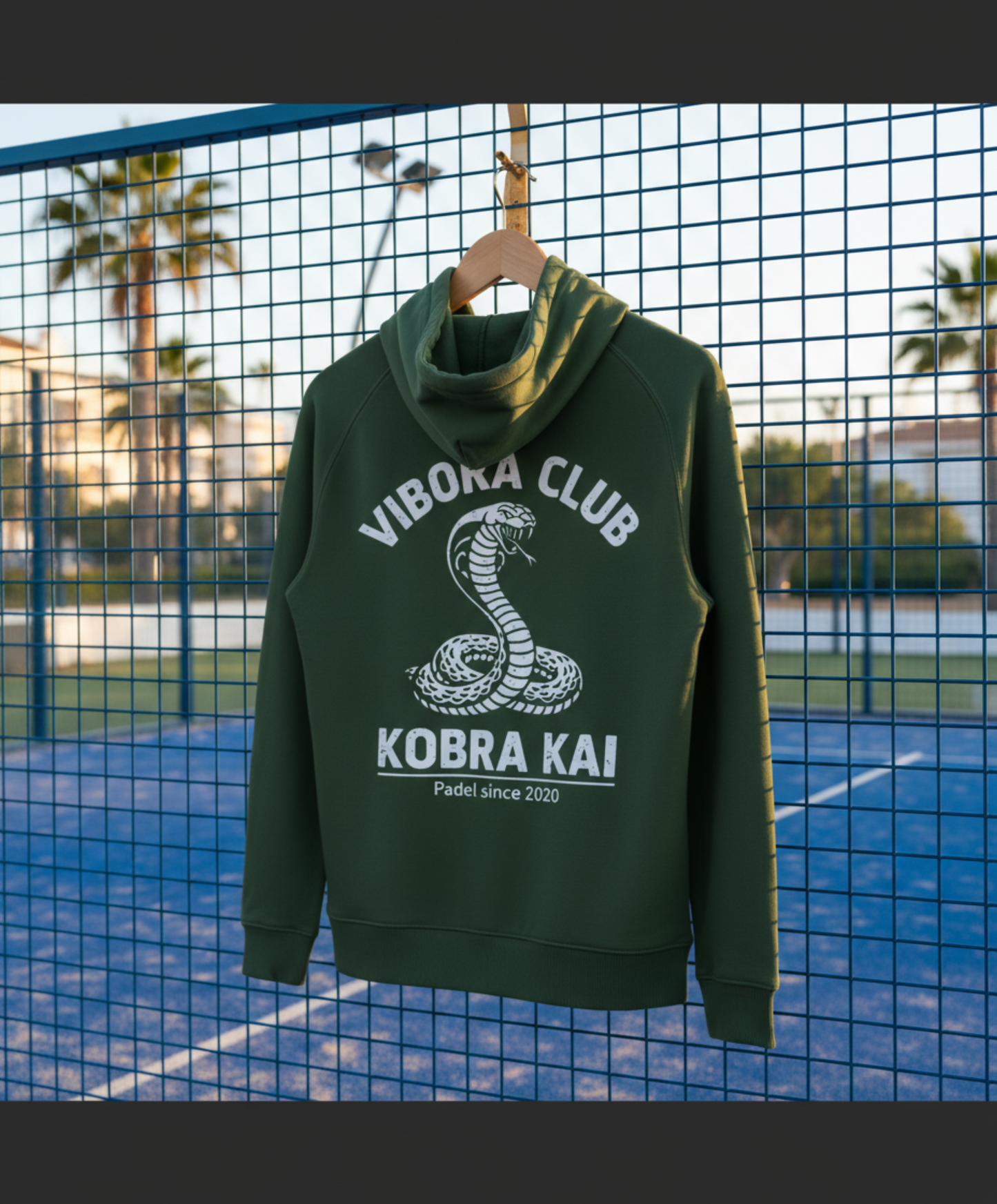 Vibora club mens eco raglan hoodie