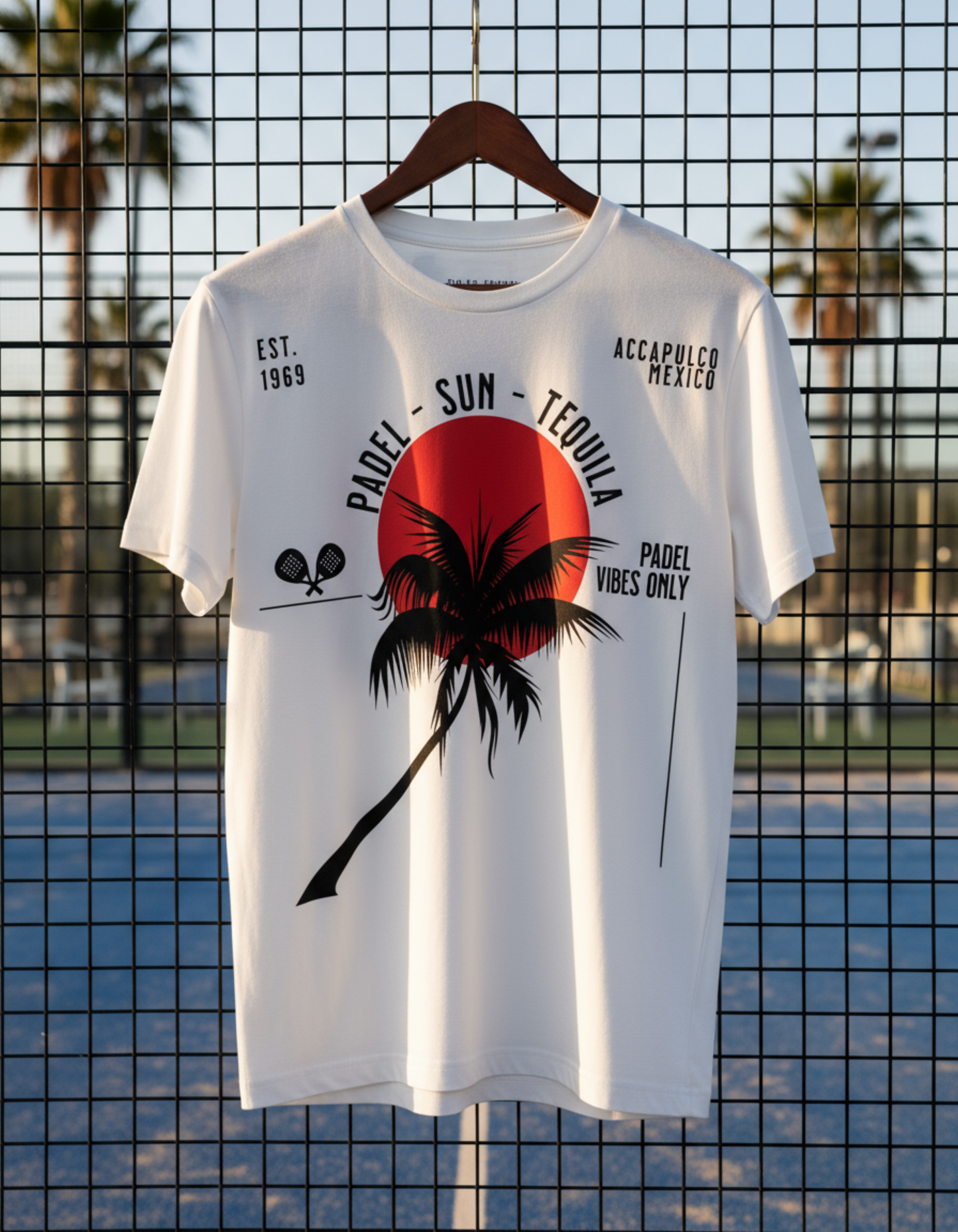 Padel, Sun, Tequila Tee